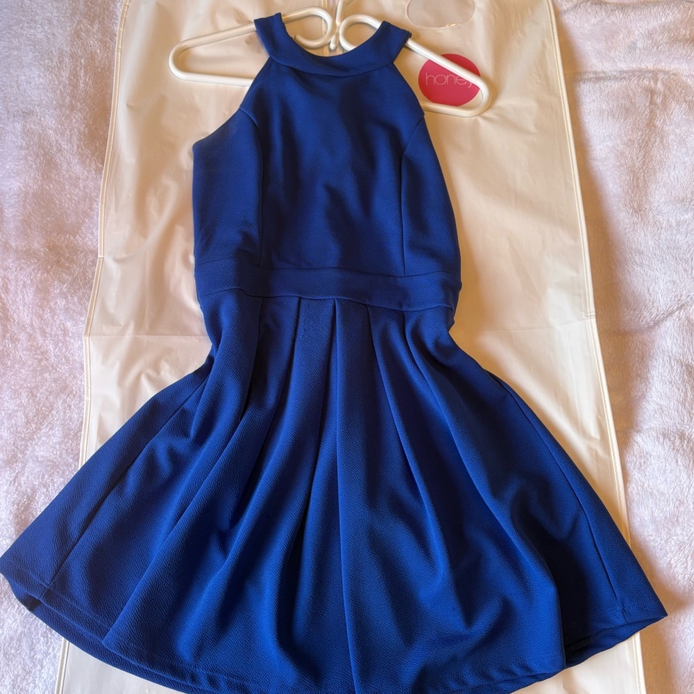 Honey Royal Blue Formal Dress